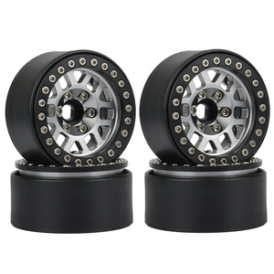 4Pcs 1.9" Alloy Beadlock Wheels For 1/10 Scale RC Crawler (SCX10, TRX4, D90) - Electric Vehicle Upgrade 8 thumbnail image