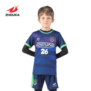 Stand by one of the soccer jersey wholesale high quality sublimated soccer uniform set - Product Image 2