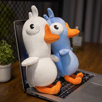Créez votre propre design pour un animal en peluche personnalisé, mascotte d'oiseau étrange, cadeau promotionnel de marque, jouet à offrir