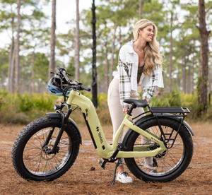 Vélo électrique tout-terrain longue portée avec moteur sans balais, autonomie de 75 miles, batterie 48V 20Ah, freins à disque doubles - Vélo électrique noir - Product Image 4