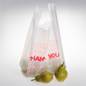 Bolsa de Plástico HDPE Personalizada con Asa Tipo Camiseta para Compras - Product Image 3
