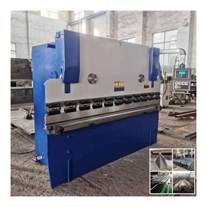 Máquina Plegadora Hidráulica de Chapa Metálica de Alta Precisión de 3 mm de Espesor con Controlador, Máquina Industrial para Doblar Placas Metálicas - Product Image 1