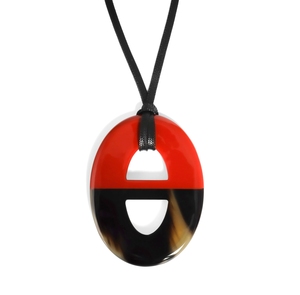 Nomad <b>Spirit</b> Buffalo Horn Bohemian Pendant Elegant Hand Carved Horn Ornament Sustainable Fashion Jewelry for Daily Use - Product Image 6