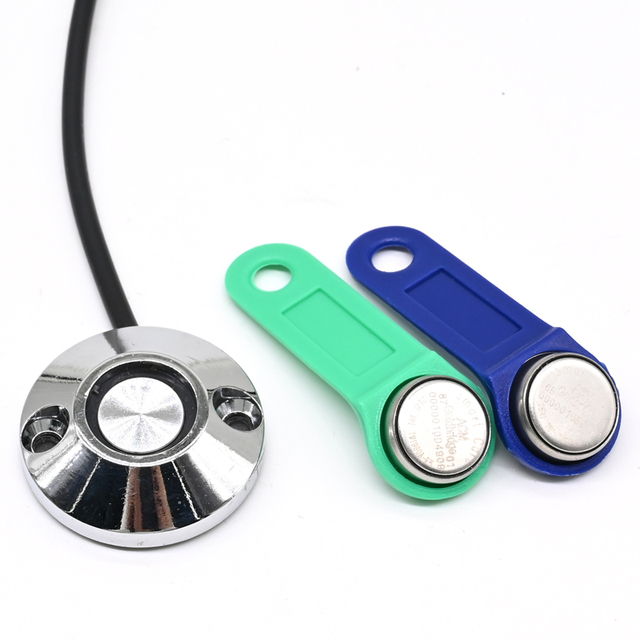 Factory Wholesale Price 64bit TM1990a-f5 Ibutton TM Key Ibutton Tags Ibutton Reader for Attendance Management
