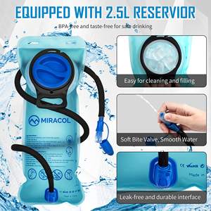 新しい屋外高品質ハイドレーションスポーツサイクリングバイクバッグパックバックパック男性女性5Lランニングバッグブラックランニングベスト - Product Image 6