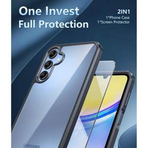 Phone Case Redmi 14C Phone Case Silicone TPU Shockproof 360 Rotatable <b>Ring</b> Holder Kickstand/Stand Screen Protector Plain - Product Image 5