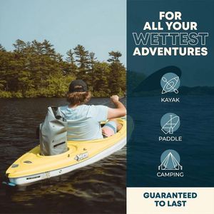 ถุงกันน้ำสาย10L สำหรับพายเรือคายัคชายหาดล่องแพเดินป่าตั้งแคมป์ - Product Image 3