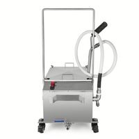 Vevor Cina Sihao Produk Baru terbaru 40L 80LBS penyaring minyak sistem penyaringan minyak penyaring penggorengan dengan tutup baja tahan karat 110V