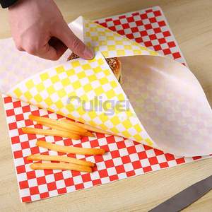 Papel Encerado Personalizado para Alimentos, Papel Antigrasa para Hamburguesas y Sándwiches, Papel para Envolver Hamburguesas de Restaurante, Papel para Envasado de Alimentos - Product Image 4