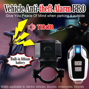 <span class=keywords><strong>Alarma</strong></span> Antirrobo con Vibración para Bicicleta Eléctrica con Control Remoto y Batería Recargable, <span class=keywords><strong>Alarma</strong></span> Fuerte para Motocicleta y Bicicleta con Clasificación IP65 - Product Image 5