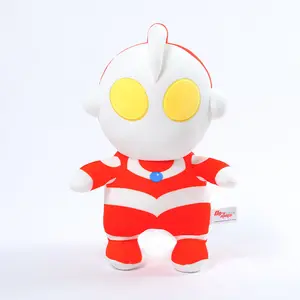 Ultraman Q-Edition Plüschtiere niedlich und bequem Ultraman-Puppe Bettpuppe Schlapppuppe