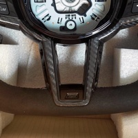 Volant en cuir et fibre de carbone personnalisé CS adapté aux BMW G29 G20 G87 M2 G22 G26 G30 G80 G82 F90 F30 F10 F02 F20 F80 M5 M3