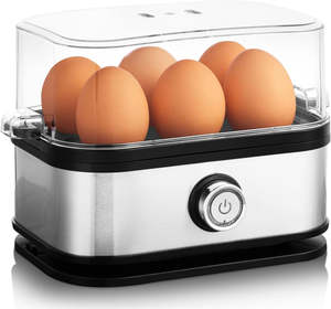 Hervidor de Huevos Eléctrico de 300W para hasta 8 Huevos con Control de un Botón, Fácil Operación y Protección contra Sobrecalentamiento - Product Image 5