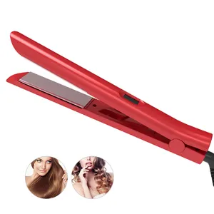 planchas de cabello profesional Wholesale High Quality Flat Iron With Private Label Portable Mini Hair Straightener your logo