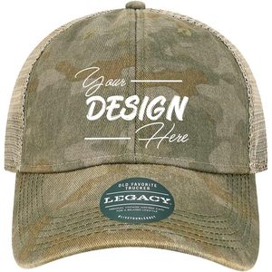 Unisex OFA Di Sản tùy chỉnh Trucker Mũ 2025 cá nhân cũ yêu thích thêm logo văn bản unisex OFA Di Sản tùy chỉnh Trucker mũ - Product Image 4