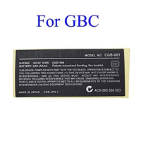 Nouvel autocollant pour Gameboy Advance Color Pocket GBA SP GBA GBC GBP