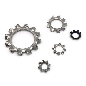 Tùy Chỉnh Nội Bộ Răng Sửa Chữa Máy Giặt Không Gỉ Mùa Xuân Thép Không Gỉ Starlock Stamping Gasket Đẩy Trên Người lưu giữ Đẩy Trên Sao Khóa Máy Giặt - Product Image 5