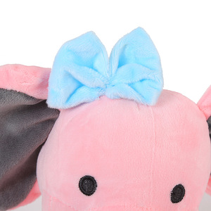 नरम लंबी नाक हाथी ने 23 सेमी क्यूटी के साथ पीप कपास तनाव राहत के साथ किशोरों और वयस्कों के कमरे के सजावट के लिए प्यारा उपहार - Product Image 3