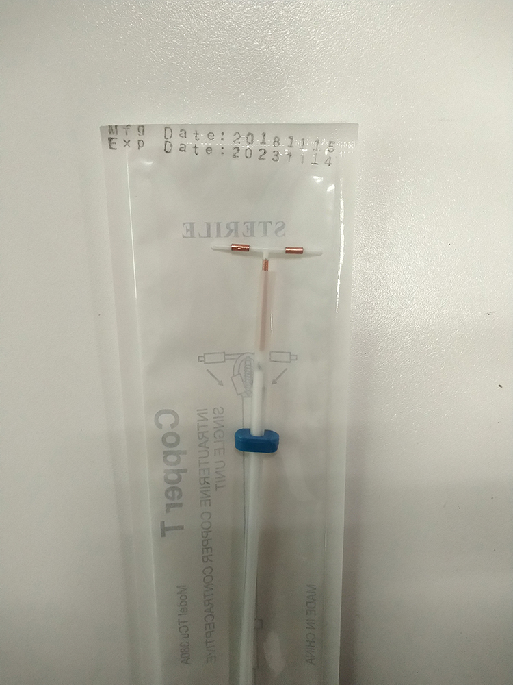 DIU intrauterino de cobre T disponible médico Dispositivo Anticonceptivo 380A