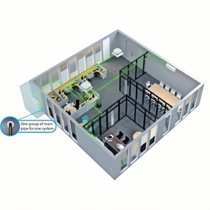 HVAC Midea chất lượng tốt nhất Evi công nghệ 220V 27000BTU 8KW DC biến tần thương mại vrv VRF Hệ thống điều hòa không khí - Product Image 5