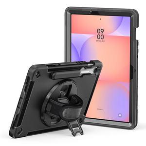 Funda con Ranura para Lápiz, Giratoria 360°, Resistente a Impactos, con Agarre Seguro para una Mano, para Tablet Samsung Galaxy S10 <span class=keywords><strong>Lite</strong></span> de 11 Pulgadas, Modelos SM-X400 SM-X510 - Product Image 1