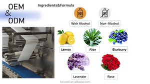 Tous les déodorants organiques grandes <span class=keywords><strong>lingettes</strong></span> pour le corps de douche <span class=keywords><strong>lingettes</strong></span> individuelles pour le corps personnalisées - Product Image 5