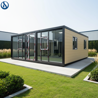 Maison modulaire à installation rapide Honlu 2026 |   Aménagement personnalisé de 20/30/40 pieds |   Avec cuisine et WC pour boutique, bar, restaurant