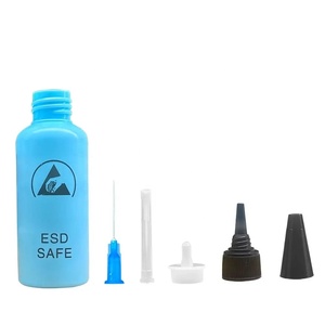 IParts 60ML ESD Dispensador Plástico Solvente Aguja Botella Sellado Duradero y <span class=keywords><strong>Fuerte</strong></span> para Eliminación de Pegamento Líquido Flux Colofonia Botella - Product Image 6