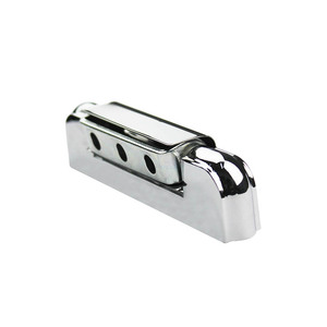 Modern Industrial 180&deg; Zinc Alloy Refrigerator <strong>Door</strong> <strong>Hinge</strong> Bright Chrome Plated Soft Close <strong>Hardware</strong> SK2-1332 - Product Image 1