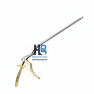 Baïonnette Kerrison Rongeurs poinçon manuel allemand acier inoxydable 45 degrés avant 5mm dévié base bouclée ensemble d'instruments - Product Image 1