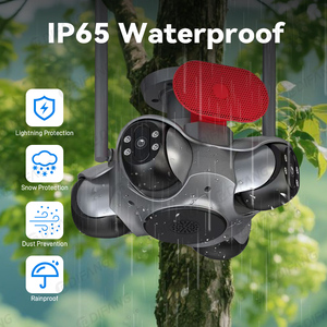 New 20MP không dây ngoài trời cctv camera an ninh với loa tầm nhìn ban đêm cho nhà thông minh 4-ống Kính 4-màn hình PTZ Hệ thống camera - Product Image 5