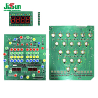 Nouvelle machine à flipper JiSun Dzpt-1 avec carte PCB MP3, fonctionnement à pièces, matériaux durables en ABS/métal/plastique, alarme antivol et anti-choc électrique