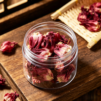 Poudre d'extrait de fleur d'Hibiscus Sabdariffa 10% Anthocyanidines Rouges Certifié GMP Ingrédient en vrac pour Boissons et Compléments Alimentaires
