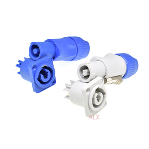 Powercon NAC3FCA + Đầu Nối Bảng Điều Khiển Phích Cắm Khung Gầm NAC3MPA-1 3 Chân Phích Cắm Điện Xoay Chiều 250V + Đầu Nối Loa Led Ổ Cắm Cái - Product Image 4