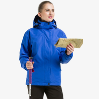 Vestes imperméables coupe-vent sur mesure pour femmes, doublure en polaire, vestes en duvet