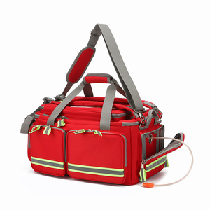 Botiquín de primeros auxilios de tres usos, bolsa especial de ambulancia con cilindro de oxígeno de 2L, impermeable, de gran capacidad, con doble espalda - Product Image 4