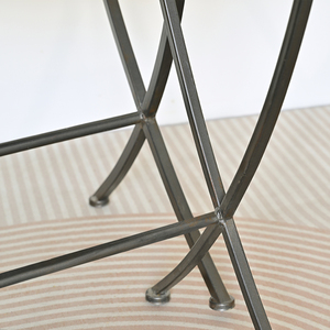 Handicrafts Modern Design Wooden Coffee <b>Side</b> Table with Metal Legs Durable & Easy Assembly <b>for</b> <b>Living</b> <b>Room</b> Home Decor - Product Image 6