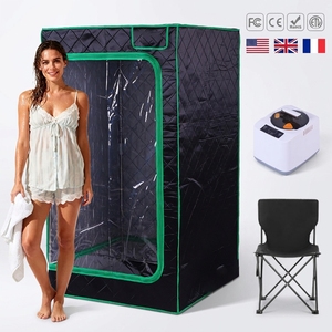 Equipo de Terapia de Spa para el Cuidado de la Belleza Corporal, Diseño Plegable, Sauna de Vapor Portátil de Forma Cuadrada para Interiores, para el Hogar - Product Image 1