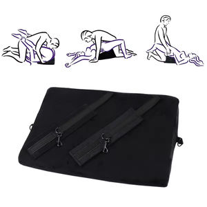 Coussin de positionnement sexuel avec sangles de bondage et menottes, support en mousse, meuble de positionnement pour couple, améliore la vie amoureuse - Product Image 2