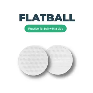 Pelotas <span class=keywords><strong>de</strong></span> práctica planas <span class=keywords><strong>de</strong></span> Golf, entrenador <span class=keywords><strong>de</strong></span> columpio para interiores o exteriores, pelotas <span class=keywords><strong>de</strong></span> entrenamiento <span class=keywords><strong>de</strong></span> Golf antirebanadas <span class=keywords><strong>de</strong></span> plástico para mejorar la precisión <span class=keywords><strong>de</strong></span> golpe - Product Image 4