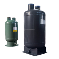 Pièces détachées de réfrigération : Réservoir récepteur de liquide pour unités de condensation, réservoir sous pression et pompe, construction en acier/titane