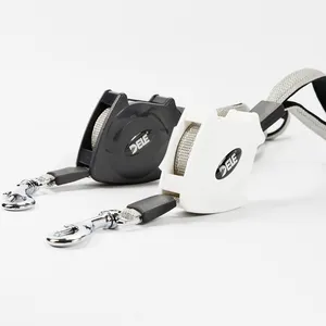 Pet Walking Tool Ultra starke reflektierende 4,6 Fuß Nylon band einziehbare Hunde leine für kleine, mittlere, um 360 Grad verwirrung freie Leine - Product Image 1
