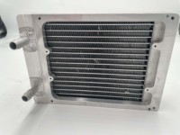 Radiateur d'ordinateur en aluminium durable Refroidisseur de processeur d'ordinateur Bloc de refroidissement par eau