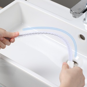 Cepillo Espiral para Desatascar Lavabos con Cerdas de Silicona Ecológica de 45 cm de Longitud - Product Image 4