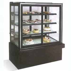 Profesional escaparate torta panadería de vidrio pantalla refrigerador hecho en China - Product Image 1