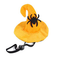 Chapeaux de sorcière ajustables pour chiens et chats pour Halloween, chapeaux décoratifs pour tenues de cosplay pour animaux de compagnie, accessoires pour animaux de compagnie
