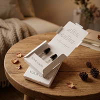 Boîte d'échantillons de parfum personnalisée, petit emballage en carton pour flacons de parfum et kits de beauté