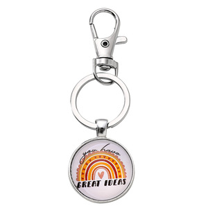 China Factory Wholesale Custom 3D Crystal Key Chain Personalized Cat Claw Glass Key Chain