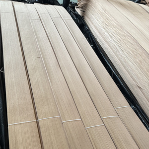 Foglio di <span class=keywords><strong>impiallacciatura</strong></span> di legno di quercia rossa di alta qualità taglio quarto 0.5mm 1mm spessore <span class=keywords><strong>impiallacciatura</strong></span> naturale - Product Image 4