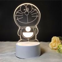 Lampe LED lapin avec télécommande, design 3D, luminaire décoratif d'intérieur, idéal pour un bureau, une chambre d'enfant, ou comme cadeau